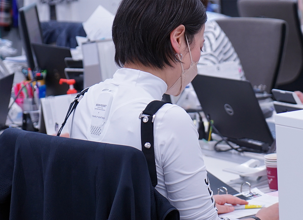 株式会社TSIにREON POCKET 2を導入した様子